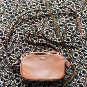 Coach Crossbody Purse Cognac